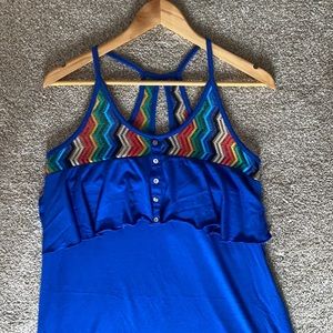 Royal Blue L Beach Dress